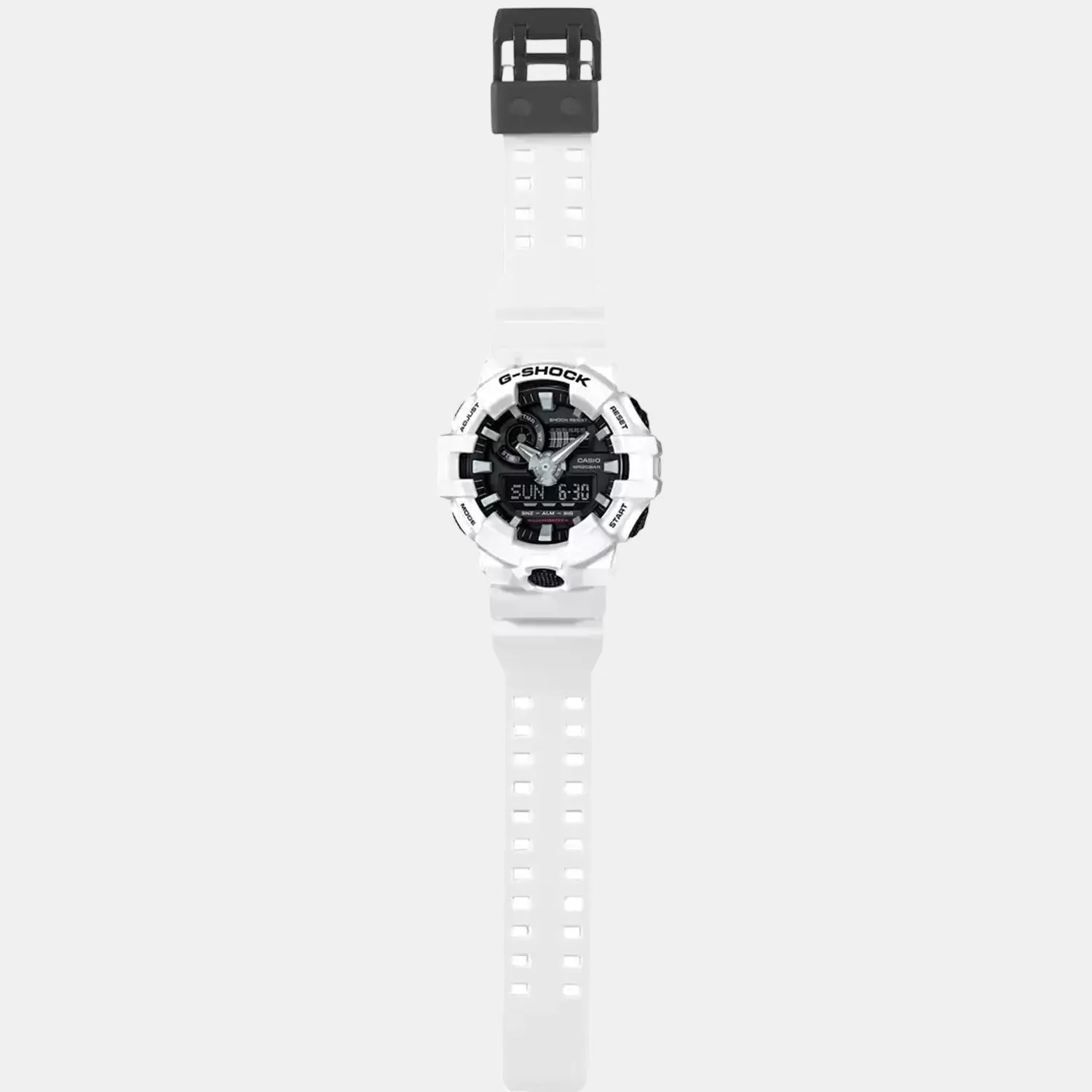 G-Shock Men's White Analog-Digital Resin Watch G742 - GA-700-7ADR