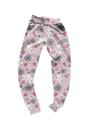 Girls Halloween Joggers - Groovy Ghosts