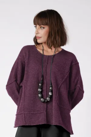 GRIZAS Cecilia Sweater in Purple