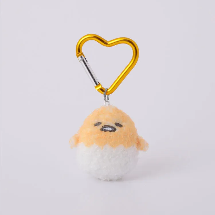 Gudetama Fuzzy Carabiner Plush