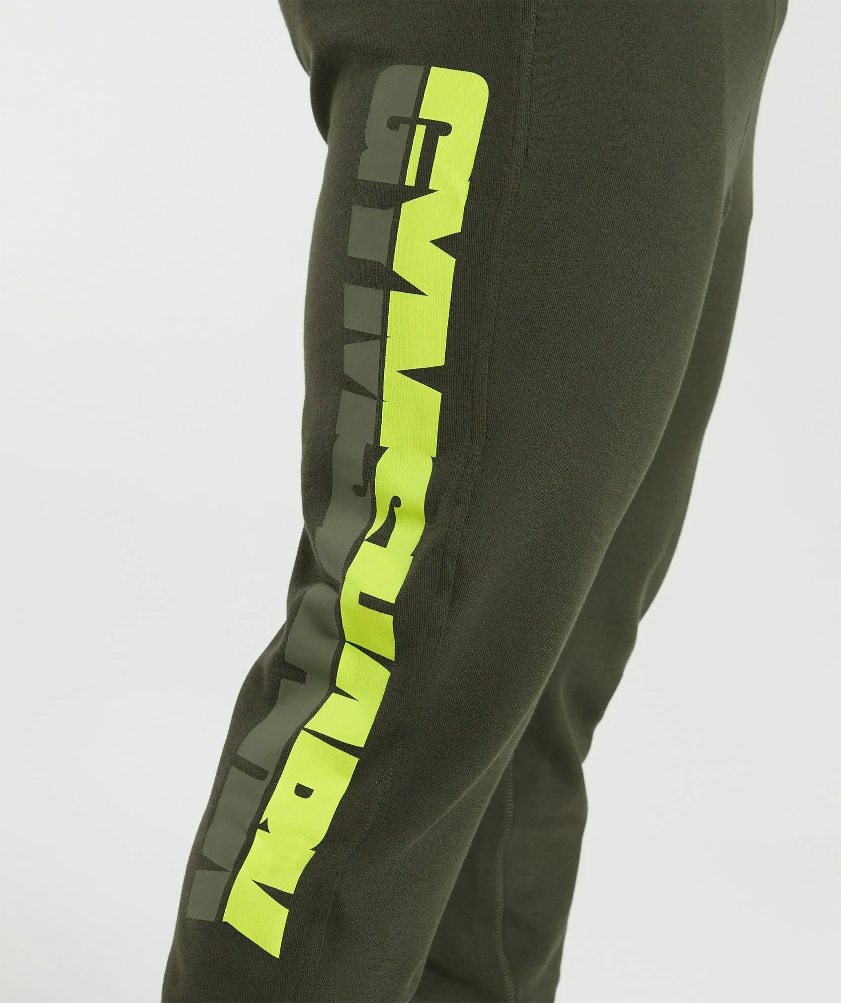 Gymshark Bold Joggers - Deep Olive Green