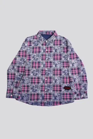 HEAVY WEIGHT DENIM CHECK SHIRT