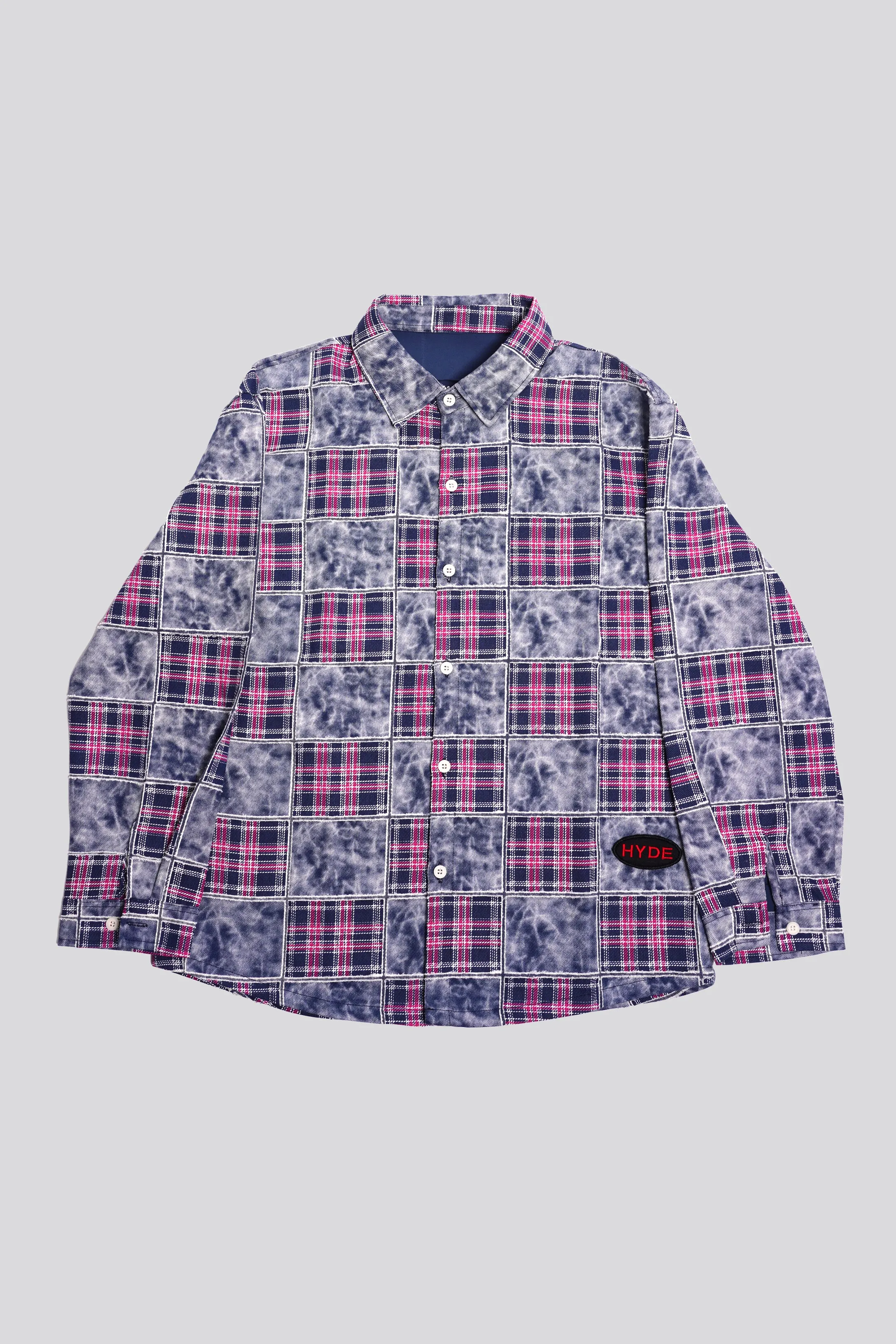 HEAVY WEIGHT DENIM CHECK SHIRT