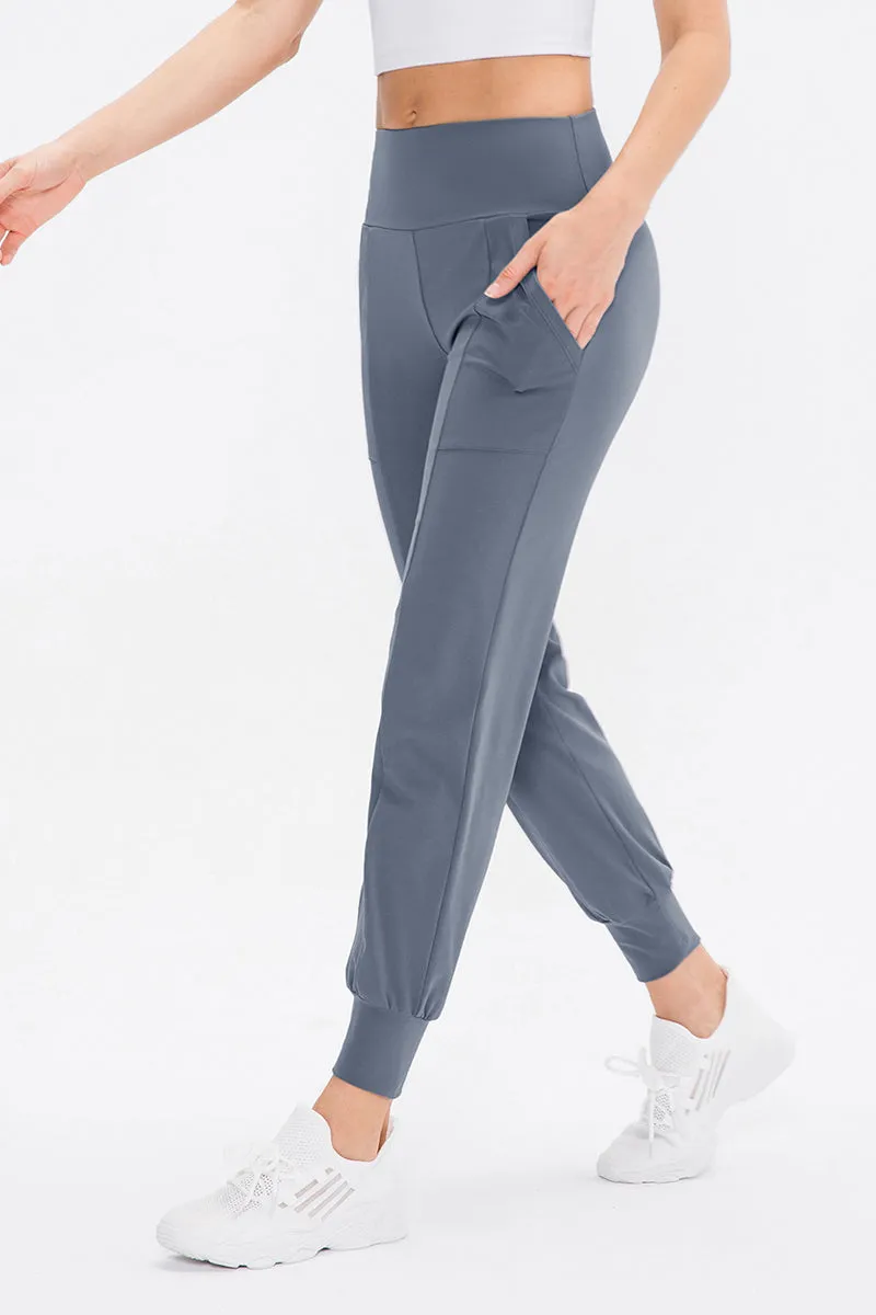 High-Waist Tapered Jogger