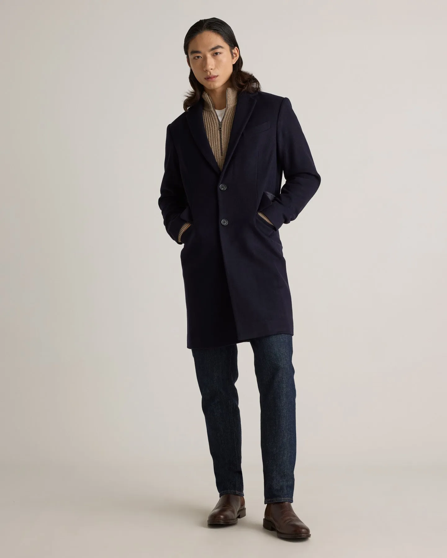 Italian Wool Overcoat