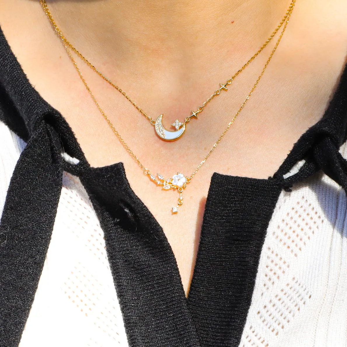 Ivory Moon Necklace