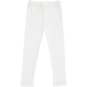 Ivory Ribbed Kathleen Leggings