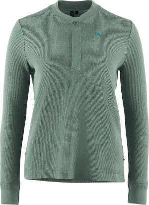 Klättermusen Women&#x27;s Snotra Long-Sleeve Sweater Faded Green | Buy Klättermusen Women&#x27;s Snotra Long-Sleeve Sweater Faded Green here | Outnorth