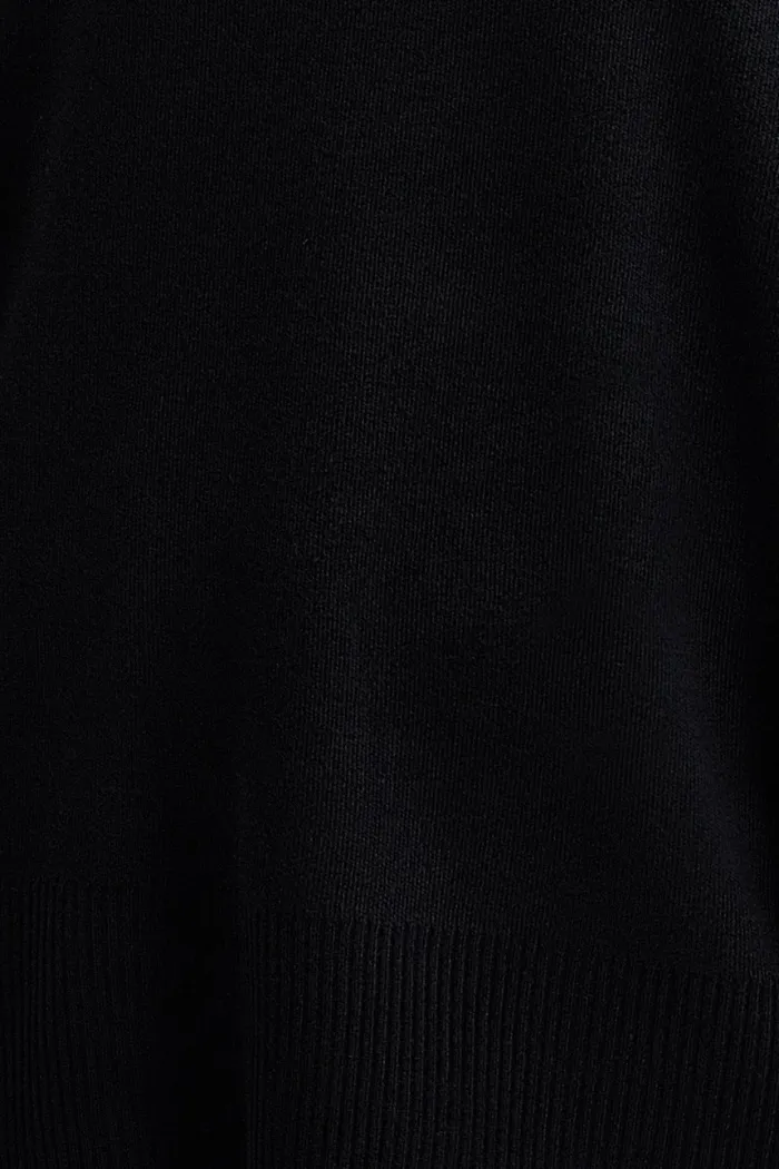 Knit Sweater with Crochet Detail