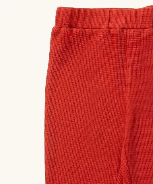 LGR Waffle Leggings - Hazelnut