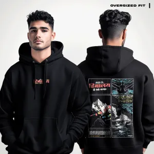 Lost In Himalayas Oversized Hoodie