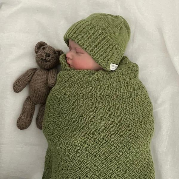 Merino Wrap and Beanie