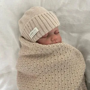 Merino Wrap and Beanie