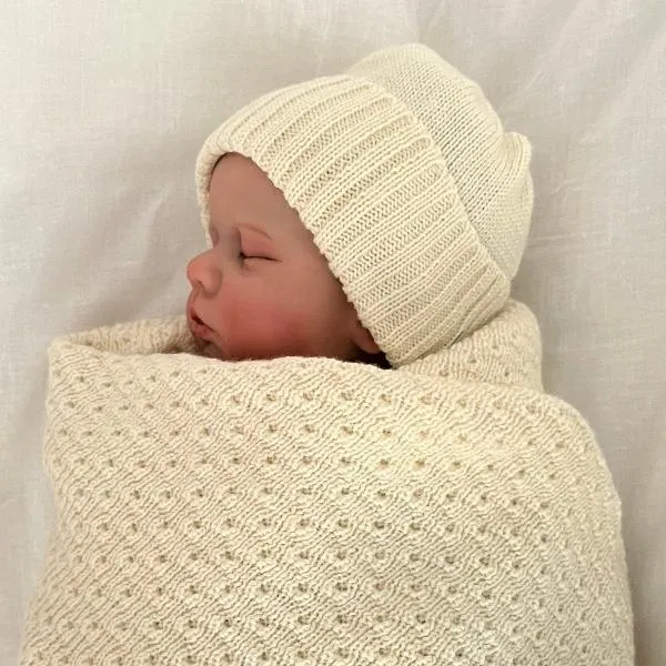 Merino Wrap and Beanie