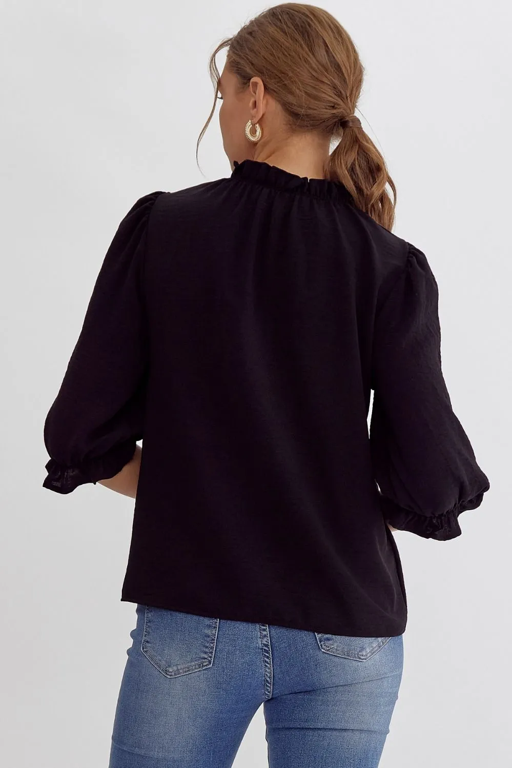 Mock Neck Top