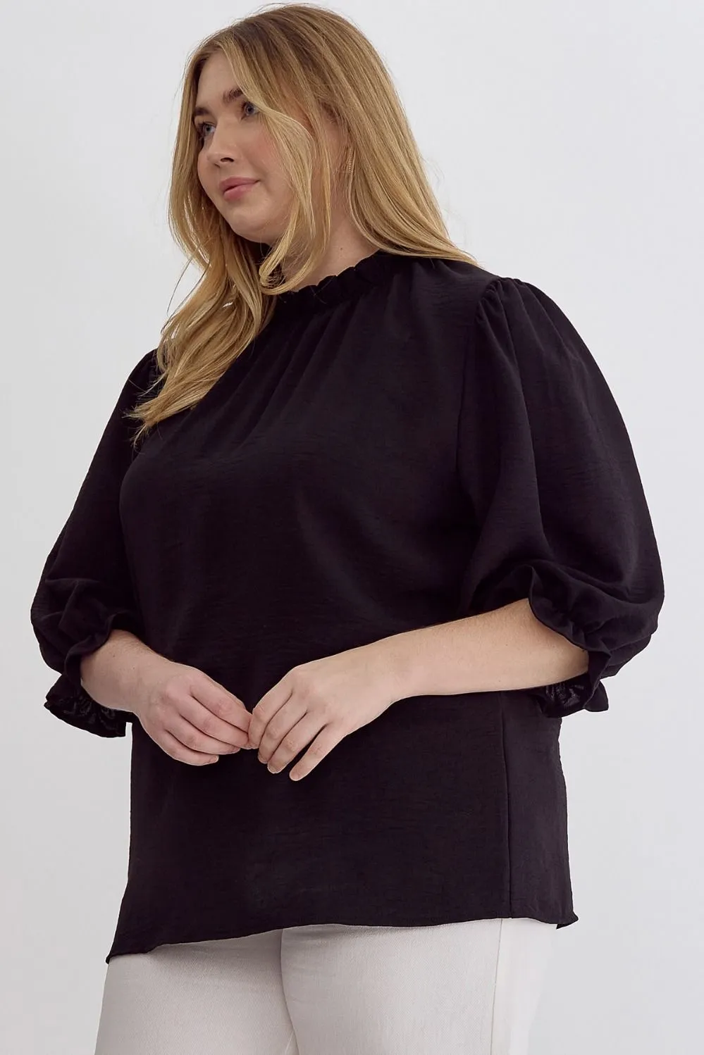 Mock Neck Top