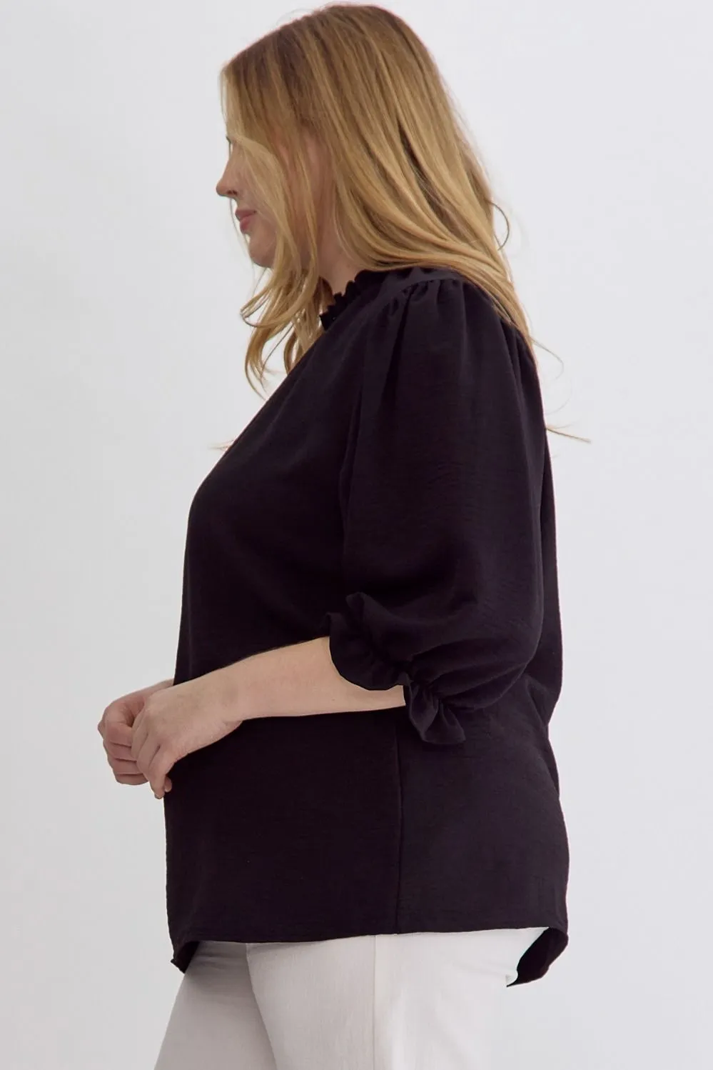 Mock Neck Top