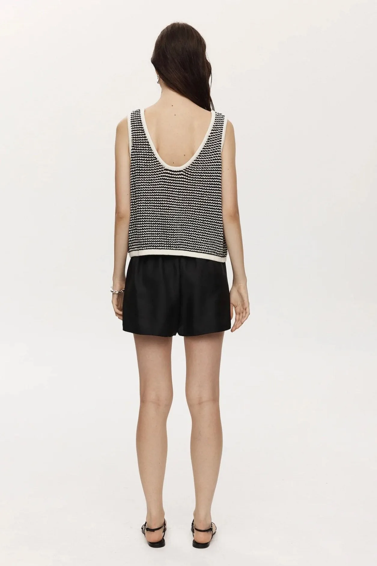 Nova Top Black/Ivory