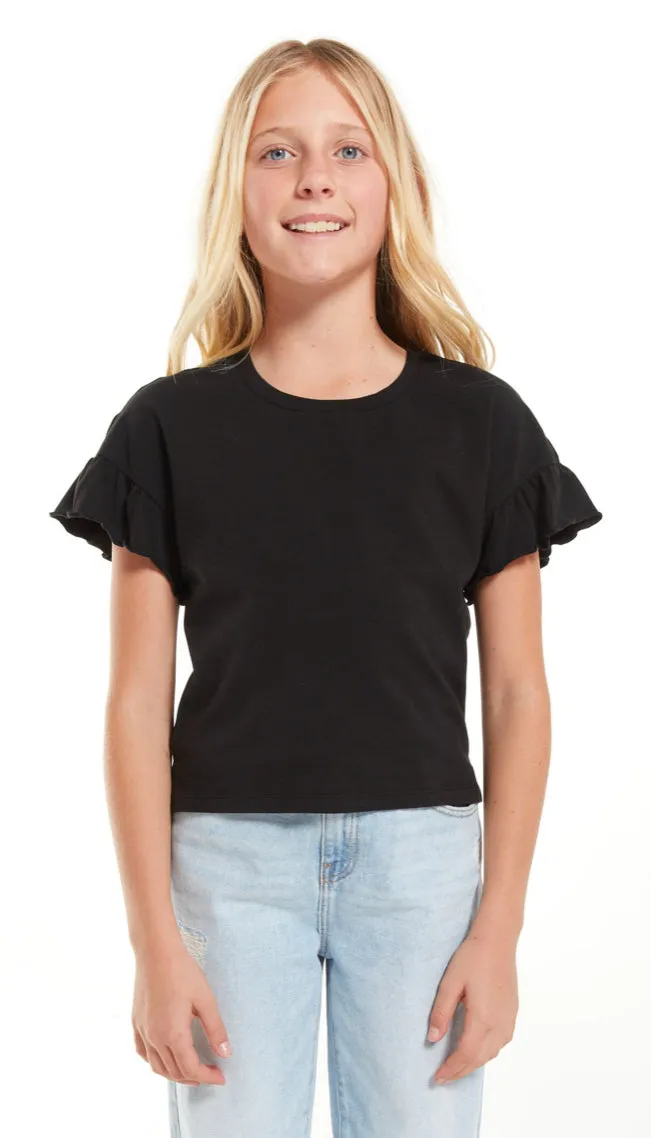 Olivia Ruffle Tee