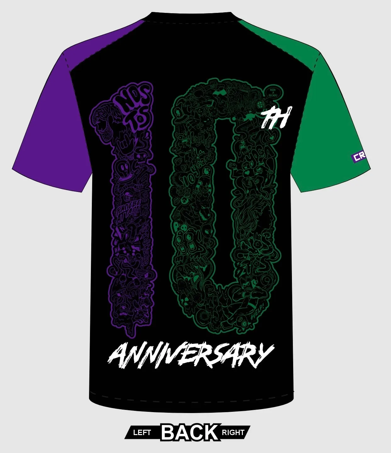 *ONLY ONE LEFT* 10 Year Anniversary Dry Fit Shirt