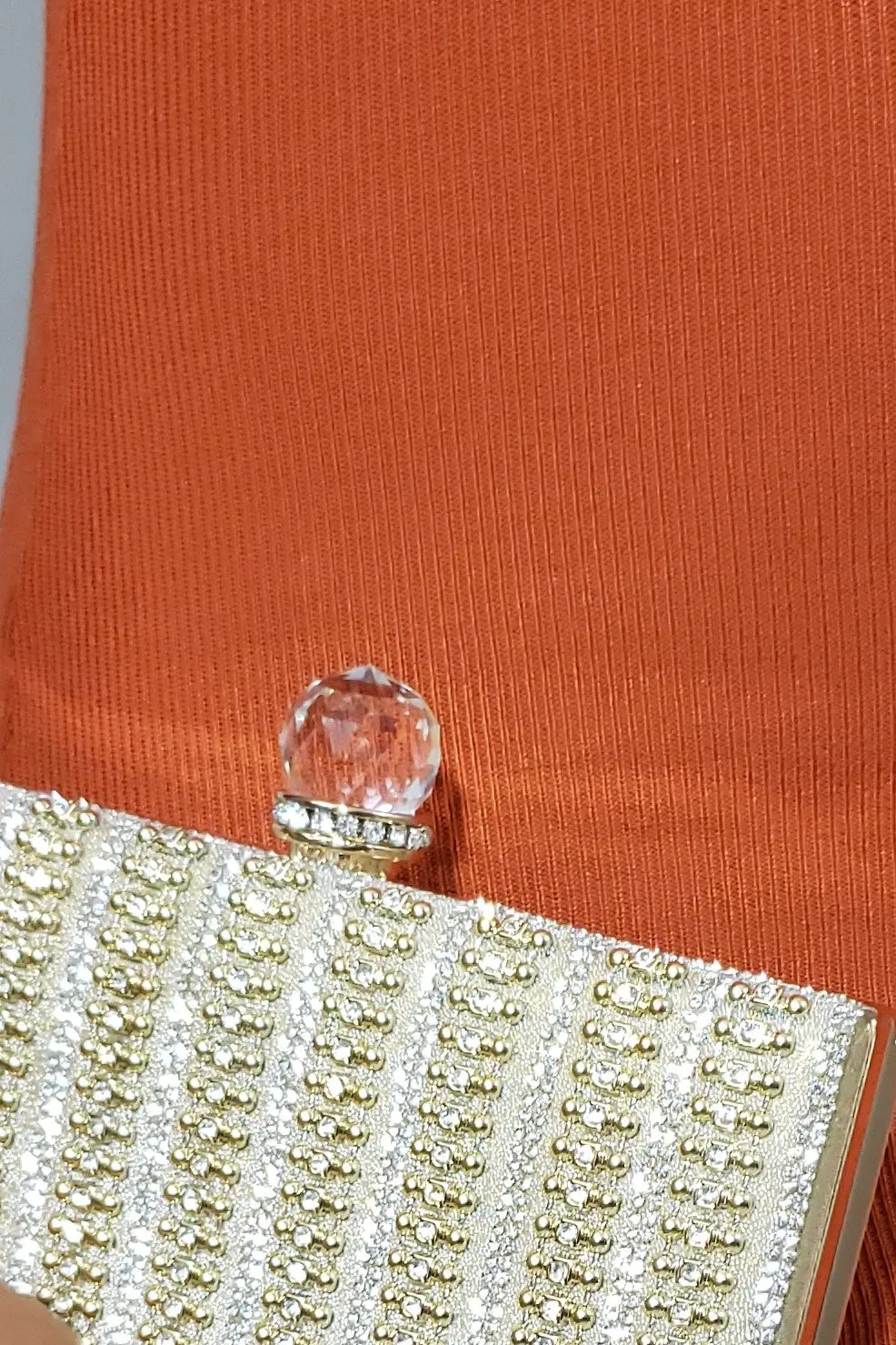 Orange Madness Mini Knit Dress