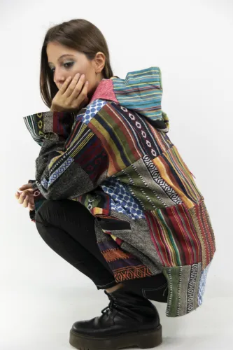 Patchwork jacket