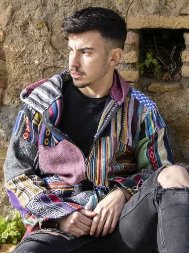 Patchwork jacket