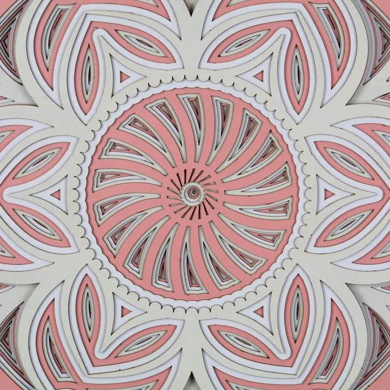 Pixelated Multi Layer Mandala