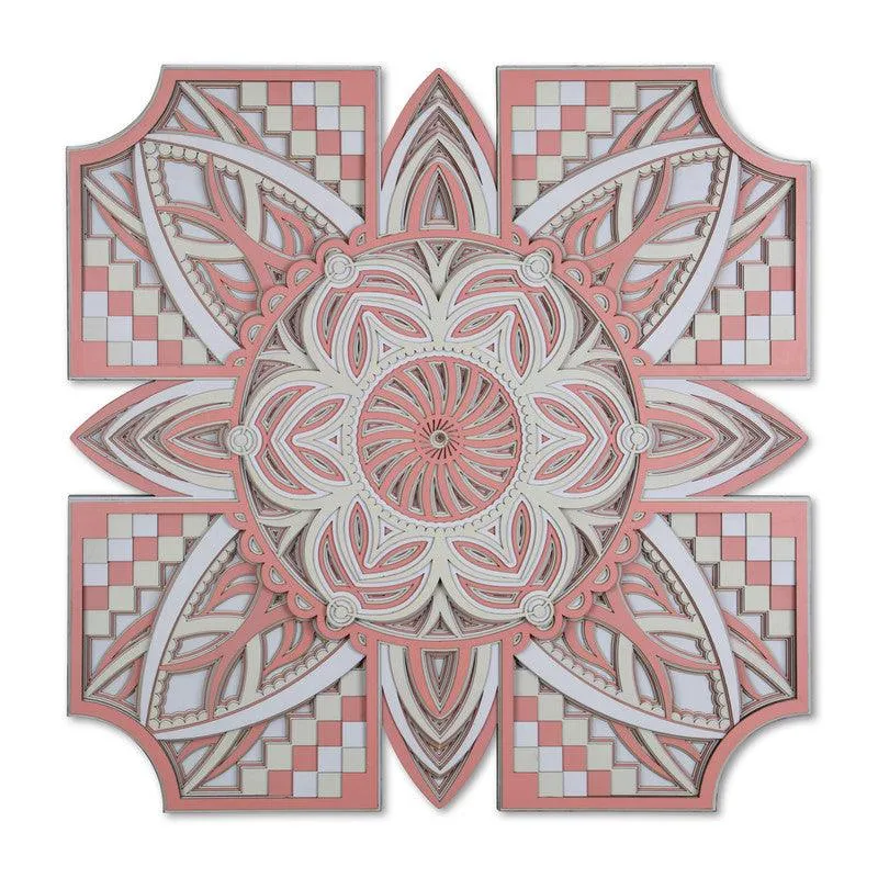 Pixelated Multi Layer Mandala