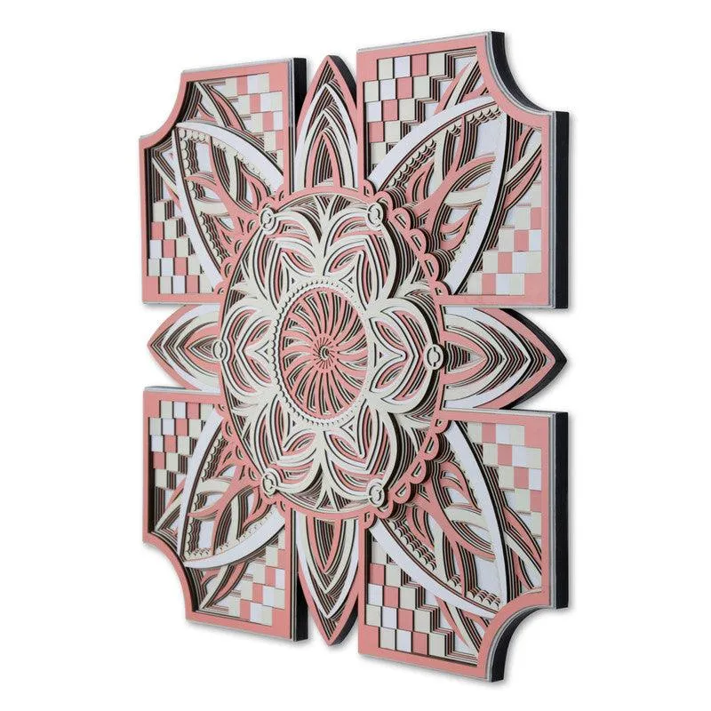 Pixelated Multi Layer Mandala