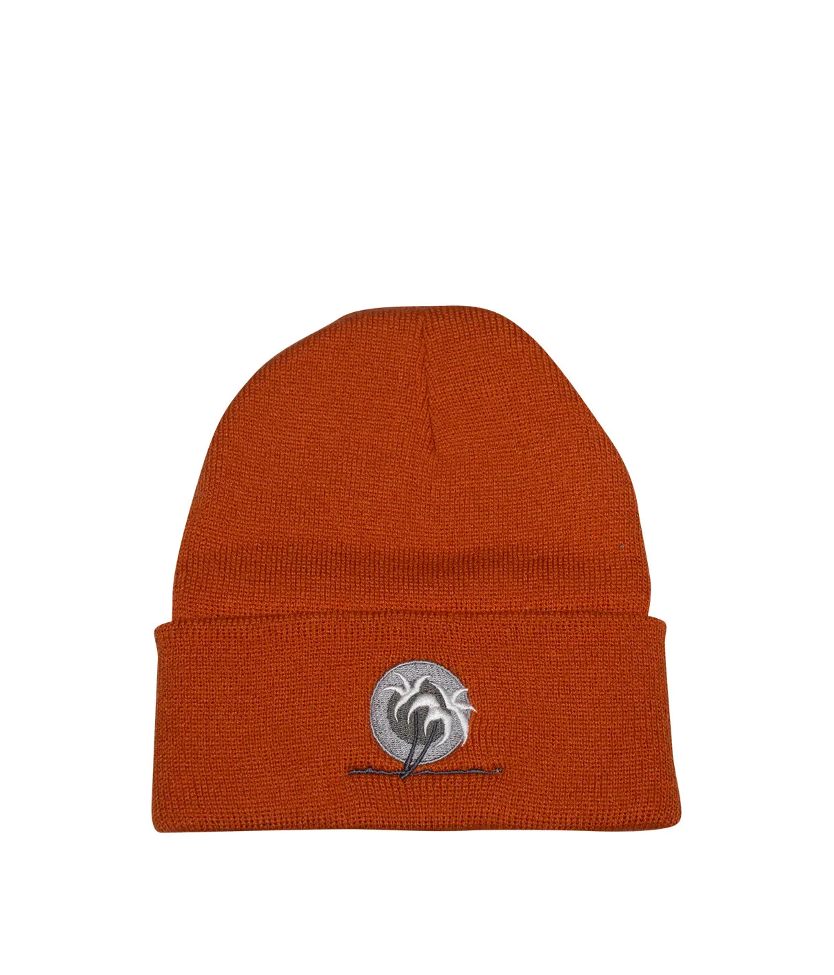 "Blacked Out Classic Palm" Cuff Beanie