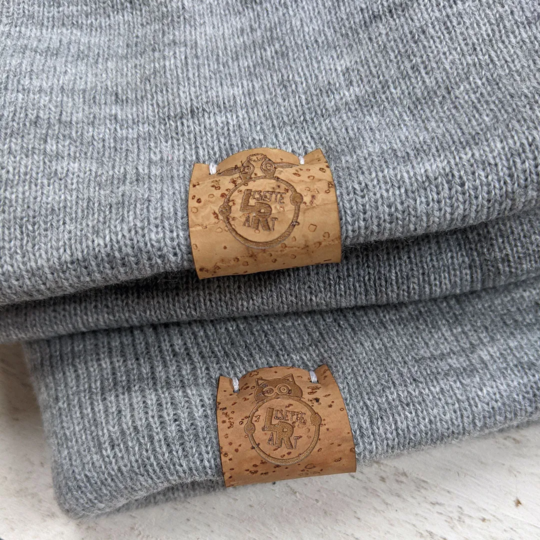 "Let's Go Vegan!" Cuffed Beanie Vegan Hat