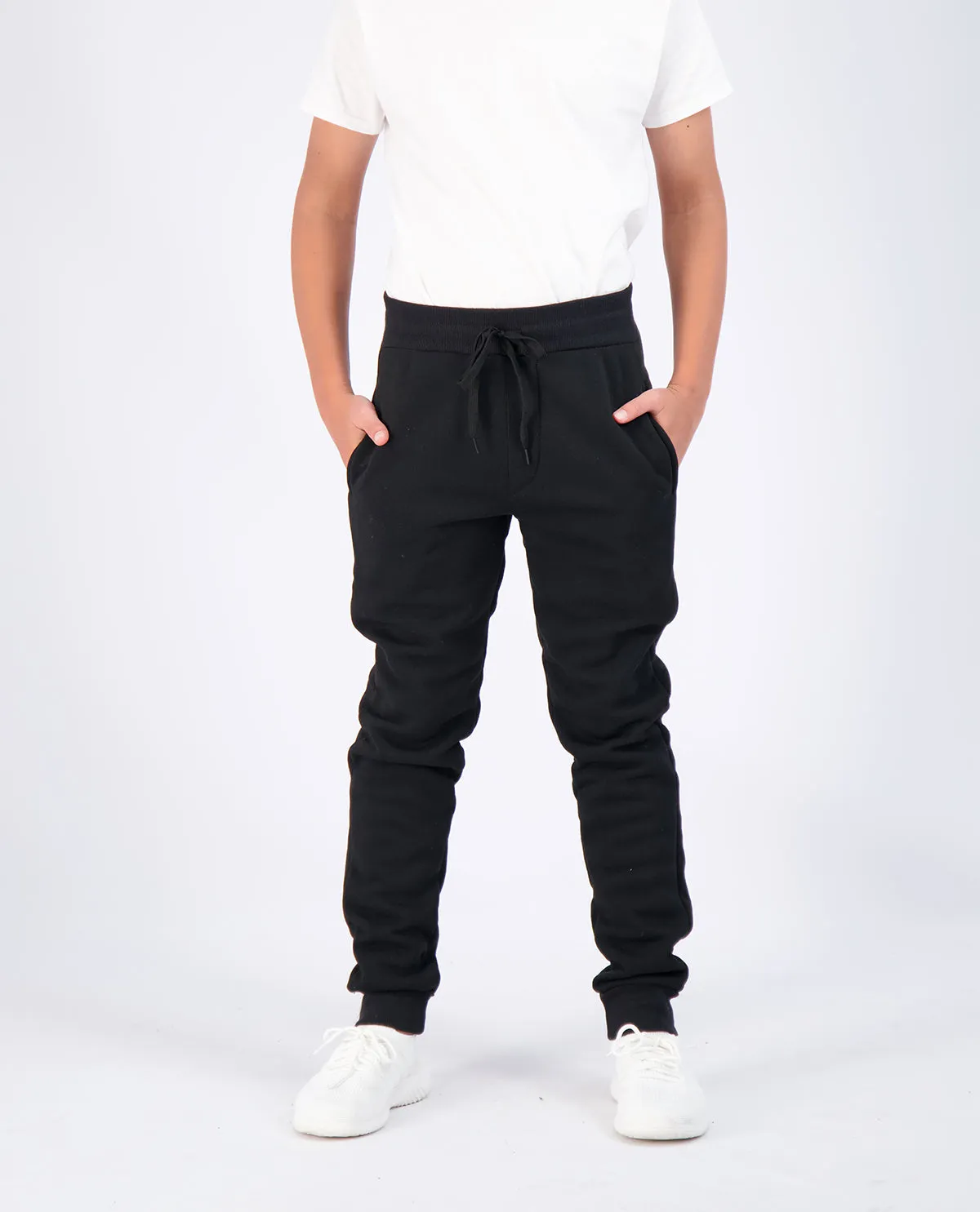 Real Essentials Boy's Fleece Joggers