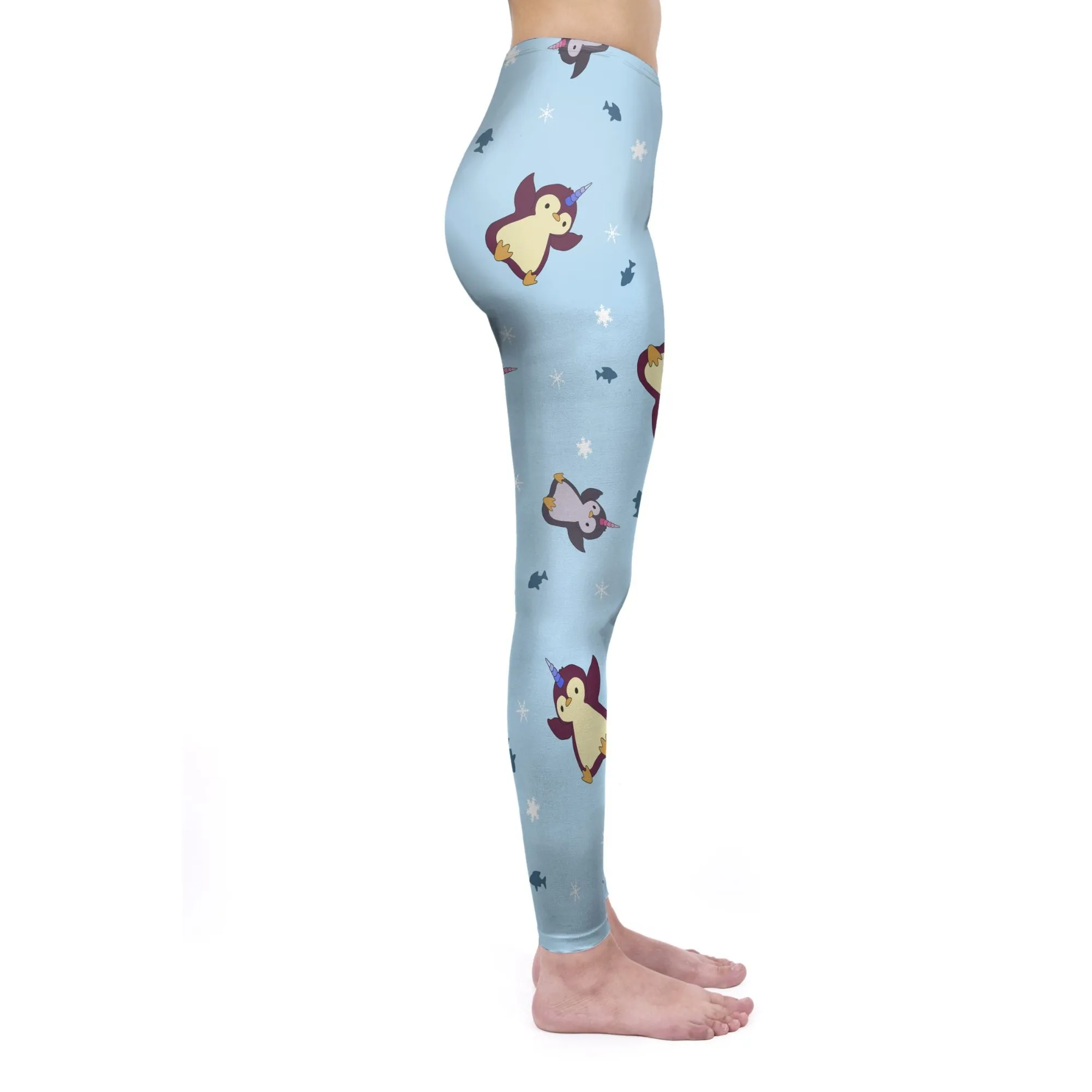 Regular Leggings (8-12 UK Size) - Pingucorn