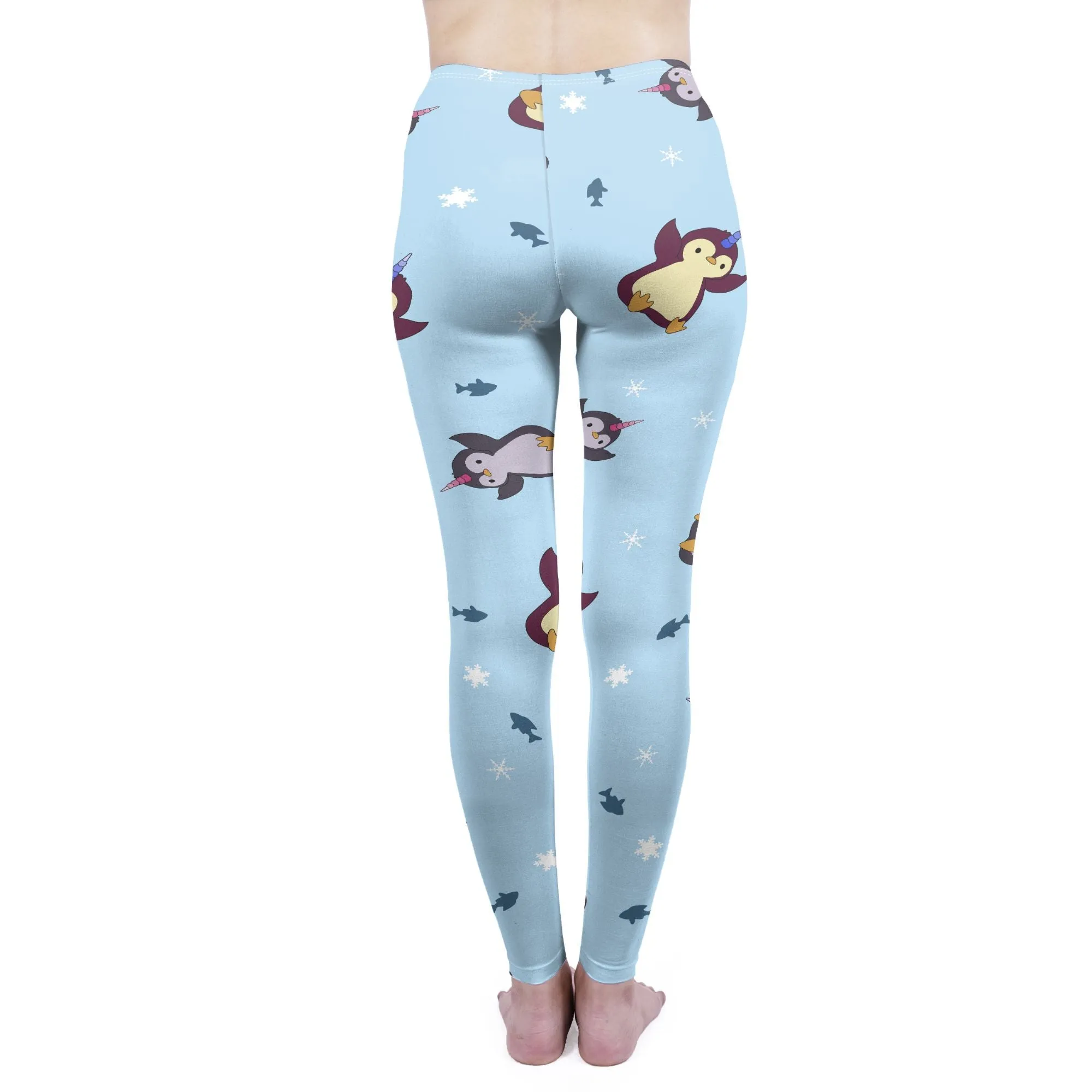 Regular Leggings (8-12 UK Size) - Pingucorn