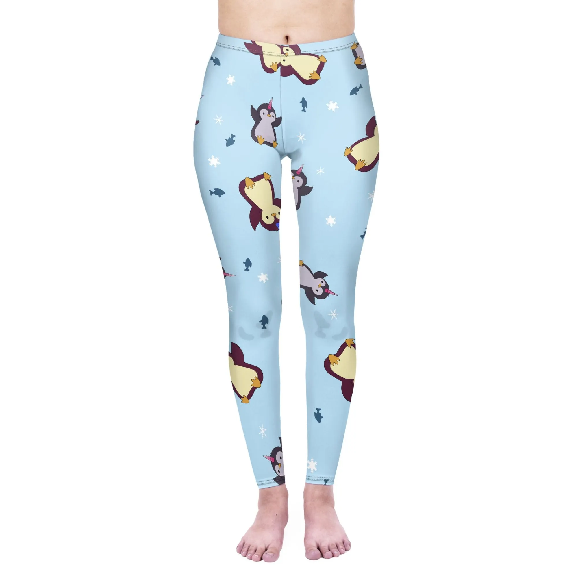 Regular Leggings (8-12 UK Size) - Pingucorn