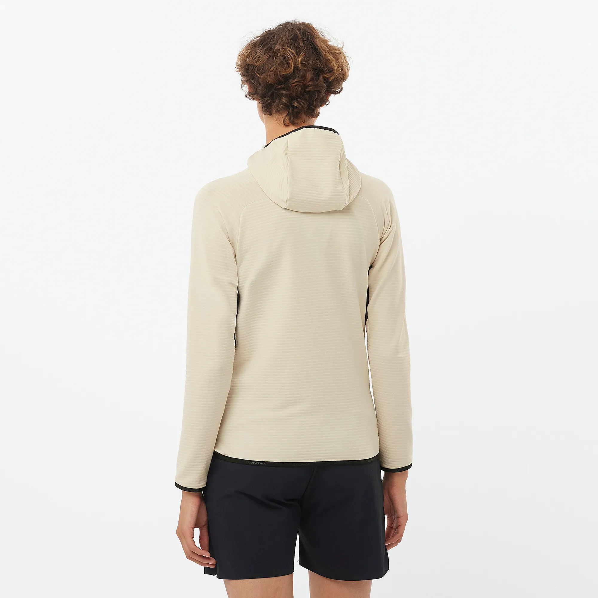 Salomon Women&#x27;s Essential Lightwarm Hoodie Rainy Day | Buy Salomon Women&#x27;s Essential Lightwarm Hoodie Rainy Day here | Outnorth