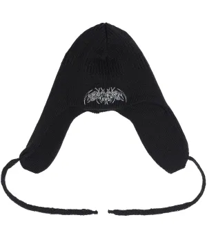 [SCHISM INDUCING] FW 24 SCHISM TRAPPER BEANIE, BLACK