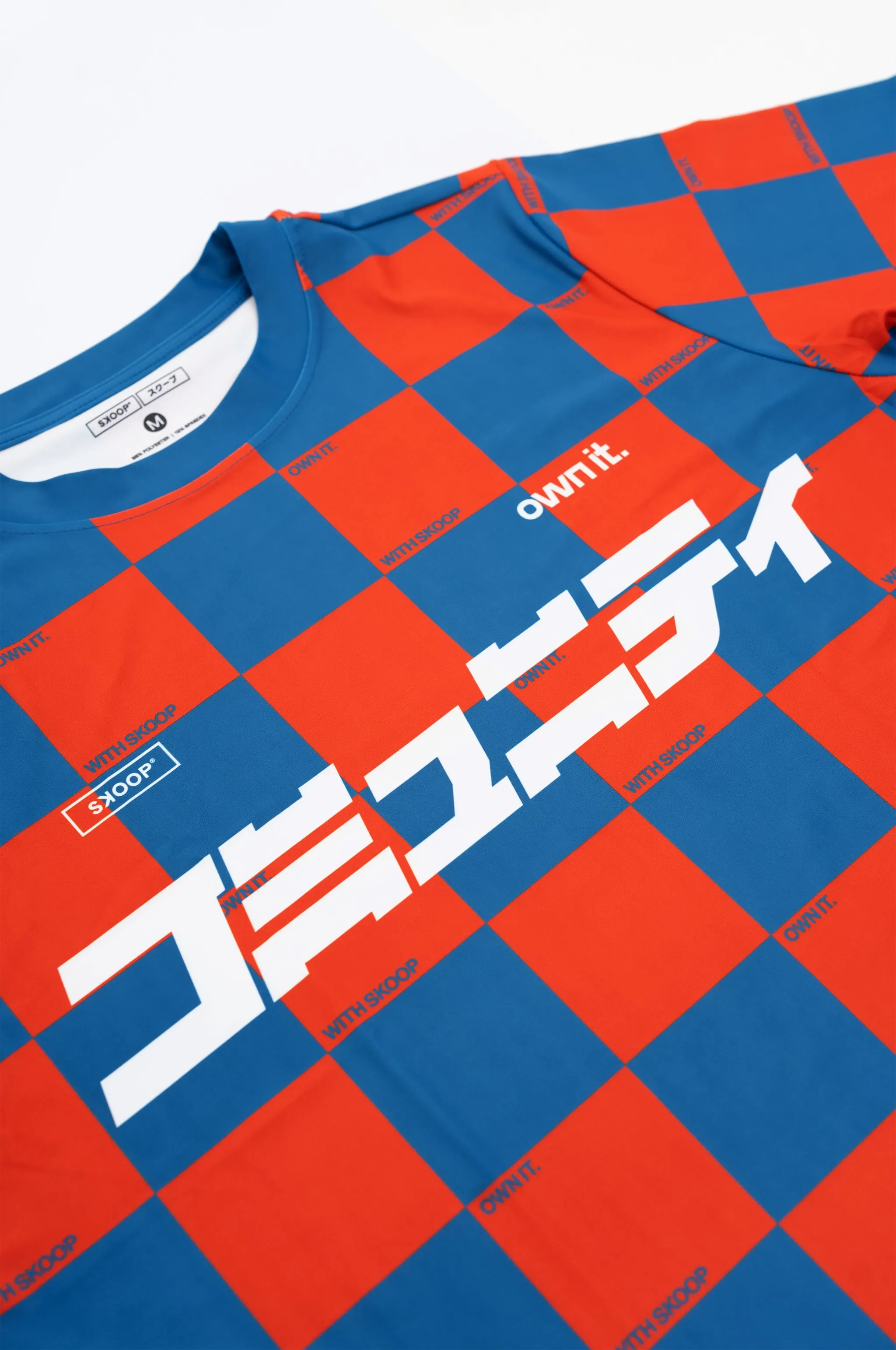 SKOOP® Checkered Kommunity Jersey Blue Orange