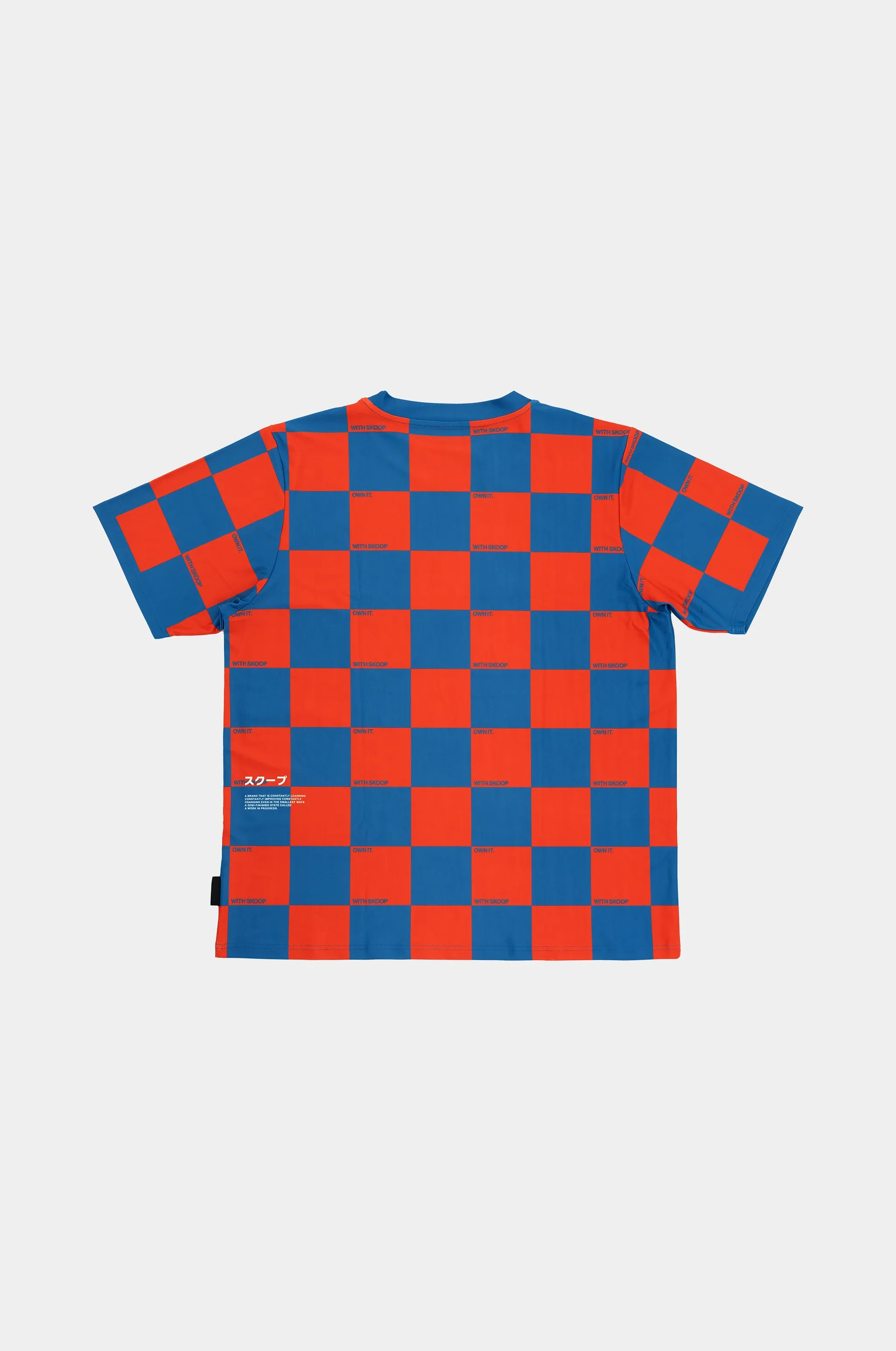 SKOOP® Checkered Kommunity Jersey Blue Orange