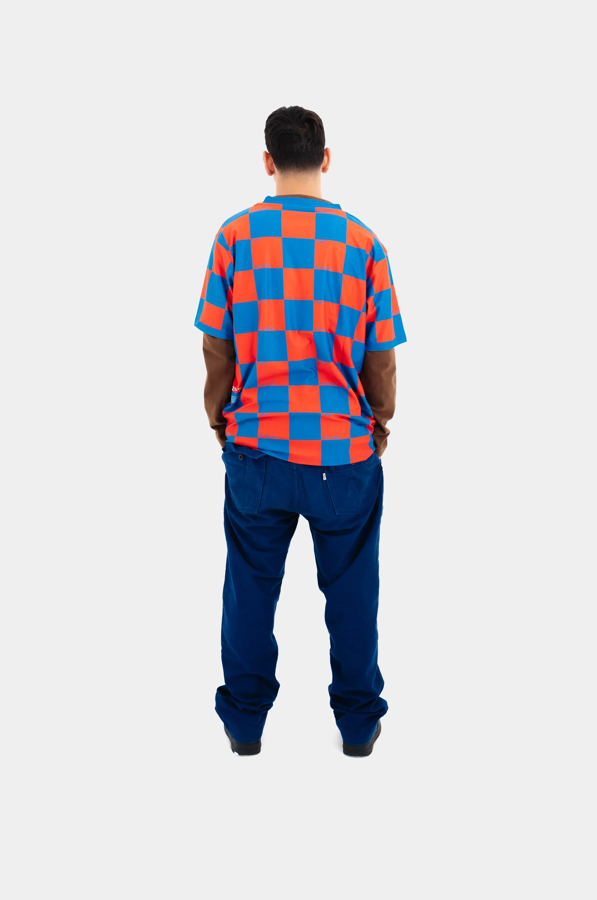 SKOOP® Checkered Kommunity Jersey Blue Orange