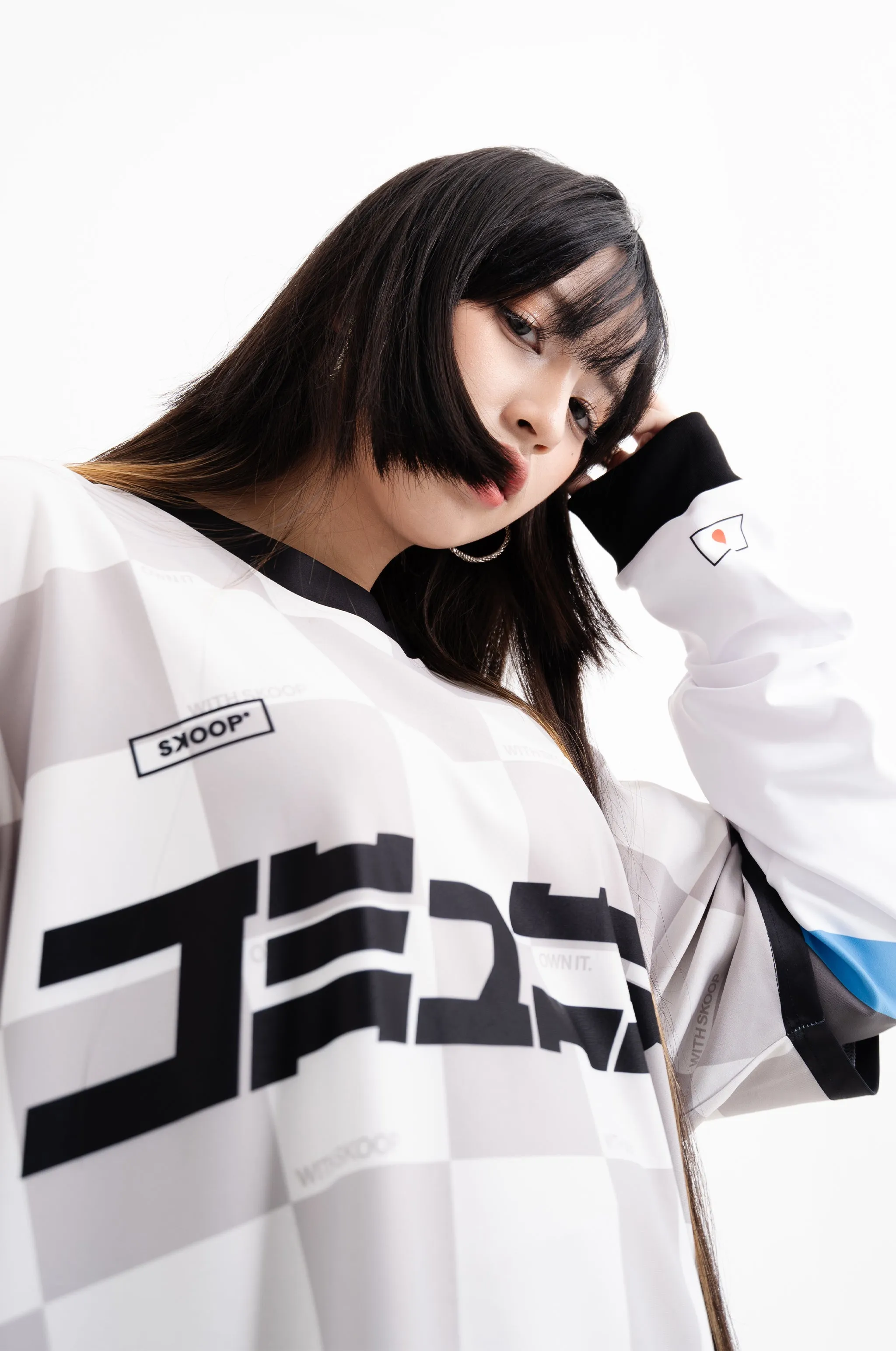 SKOOP® Checkered Kommunity Jersey Gray