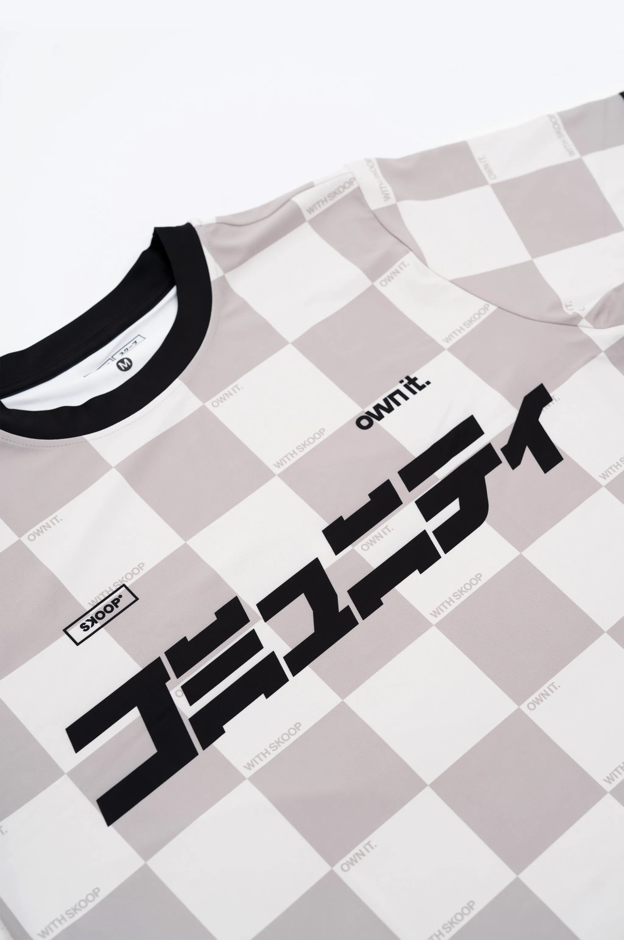 SKOOP® Checkered Kommunity Jersey Gray