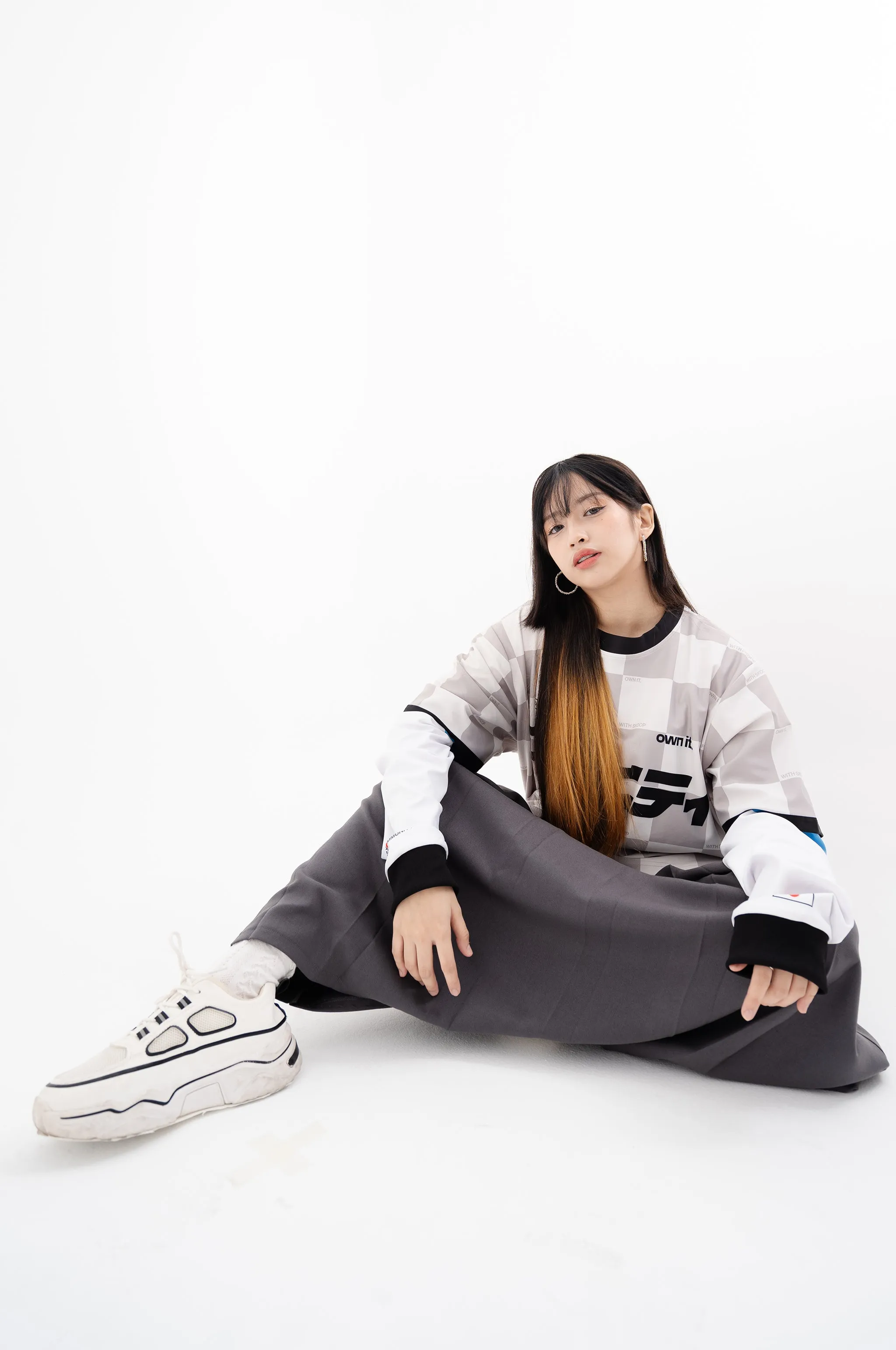 SKOOP® Checkered Kommunity Jersey Gray