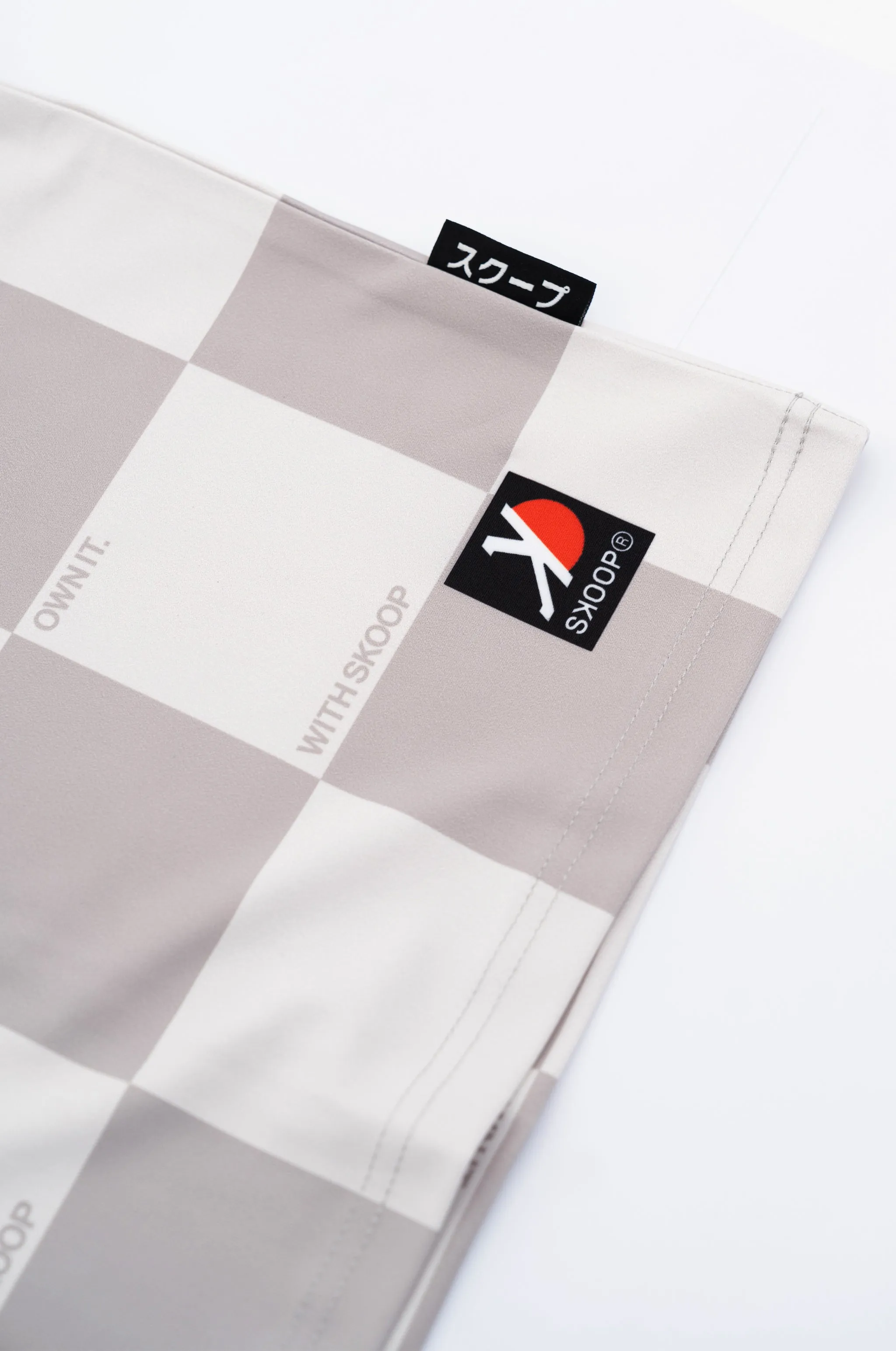 SKOOP® Checkered Kommunity Jersey Gray