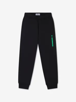 Stone Island Junior Boys Logo Print Joggers