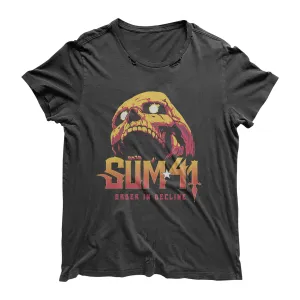 Sum 41 Skull Black Distressed