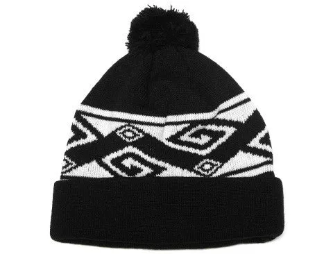 True Patriot Pom Beanie Black