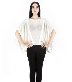 v net top w leather