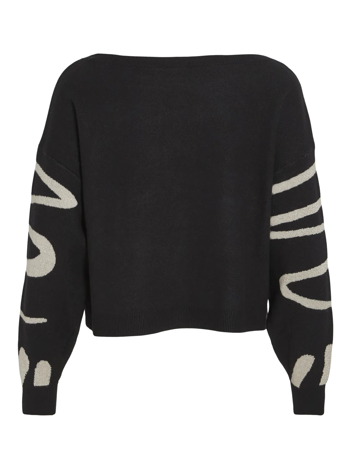 VISCRIBBI Knit Top - Black Beauty